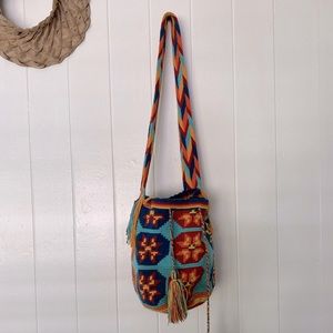 Authentic Handmade Columbian Mochilla Bag